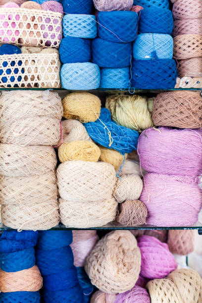 istock Colorful of Linen Threads Rope Yarn 963155998