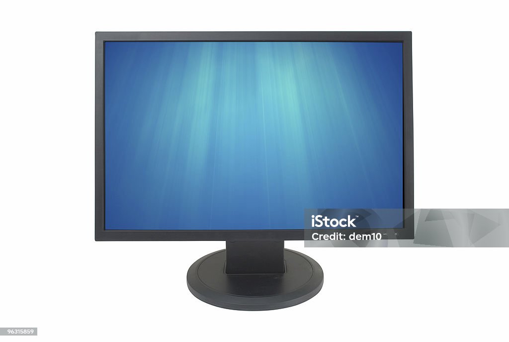 LCD brillante - Foto de stock de Monitor de ordenador libre de derechos