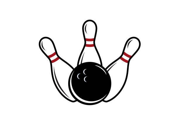 Bowling Vector Image Stock Illustration - Download Image Now - Ten Pin  Bowling, Bowling Pin, Vector - iStock