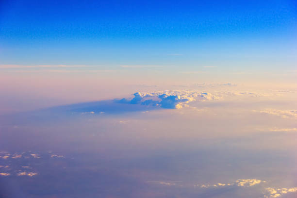 istock Beautiful clouds floating in the Brazilian sky. 963167508