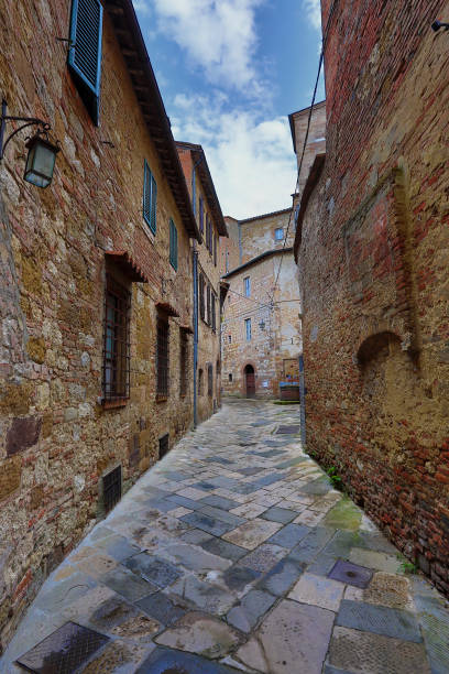istock Street in old medieval italian town 963170006