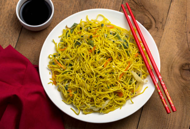 istock vegetable noodles with chopsticks 963171098