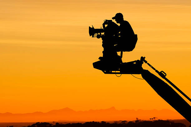 camera man  film crew stock pictures, royalty-free photos & images