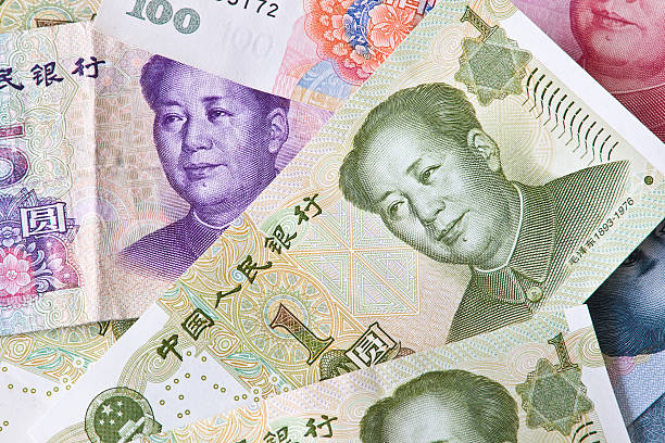 mao dinero - 50 yuan note fotografías e imágenes de stock