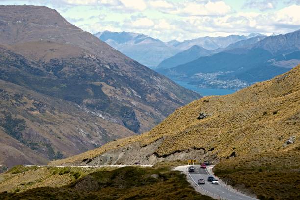 istock Road in the mountain valley 963185968