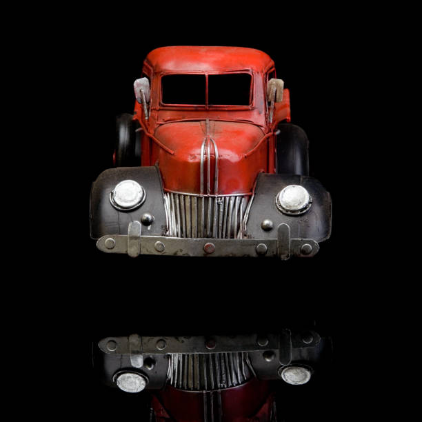 istock Old fashioned toy truck 96318669