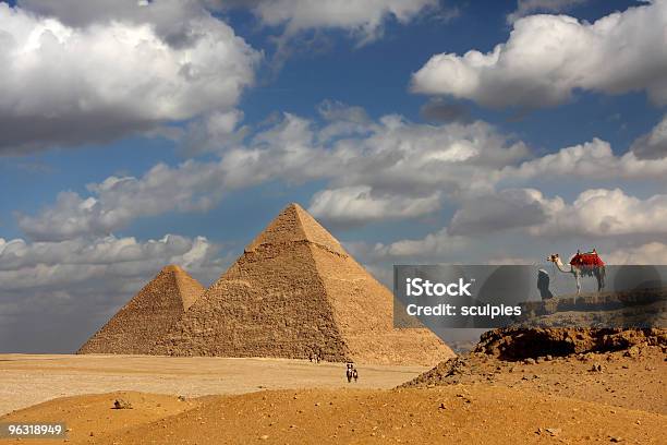 Pyramids Giza Stock Photo - Download Image Now - Africa, Ancient Civilization, Ancient Egyptian Culture