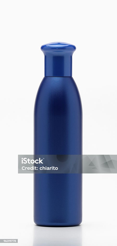 blue bottle  Beautician Stock Photo