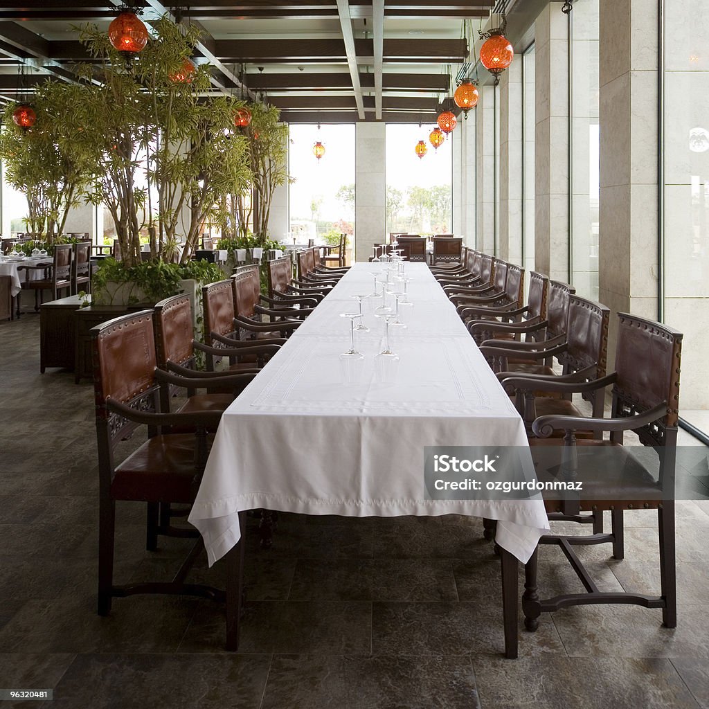 Restaurante vazio - Foto de stock de Almoço royalty-free