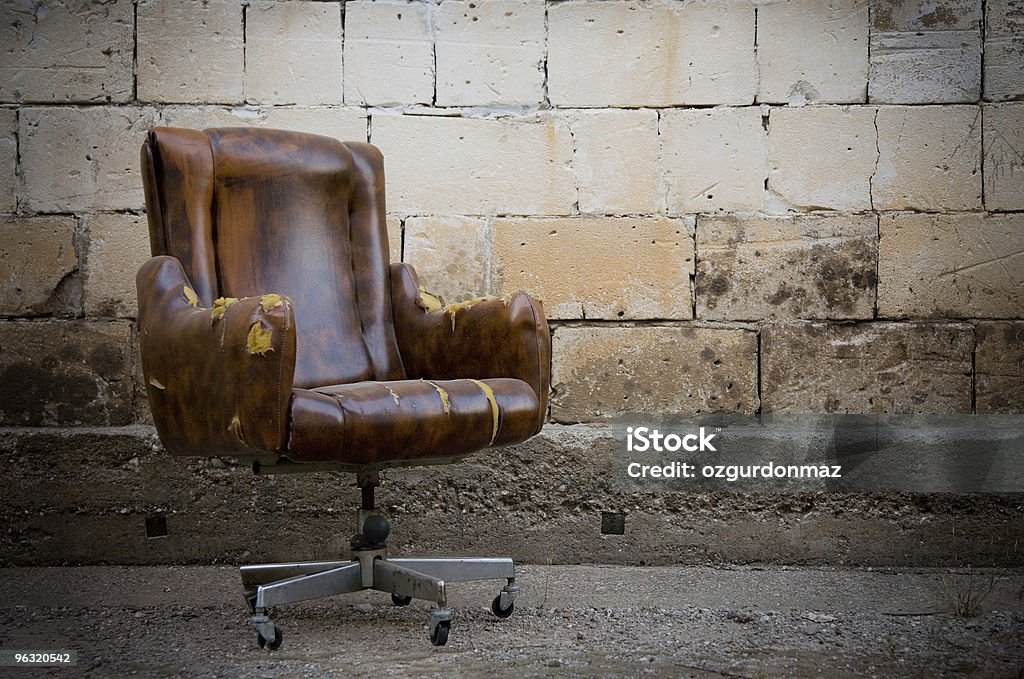 The End  Leather Stock Photo