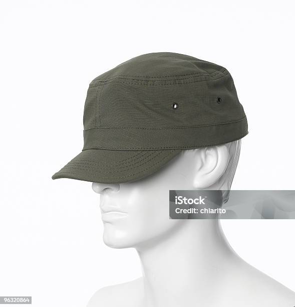 Green Cap Stock Photo - Download Image Now - At The Edge Of, Baseball Cap, Blank