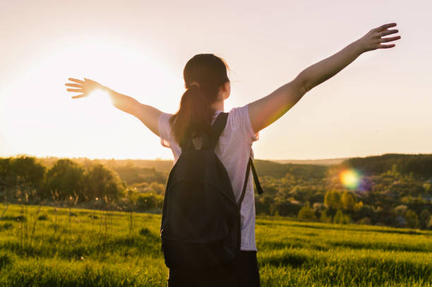 istock travelling hiking backpacking sunset success inspiration 963235032