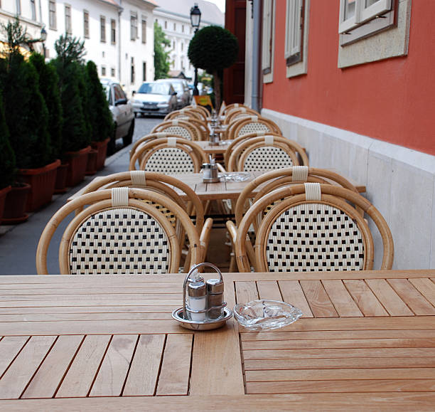 istock restaurant tables and chairs outdoors 96323668