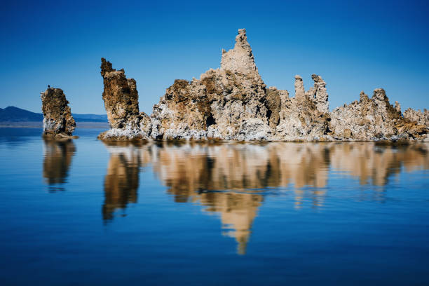 istock Tufa formations reflected in Mono Lake California 963255224