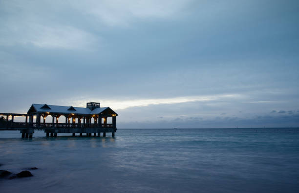 istock Pier at Sunset, Key West, Florida. 963268694