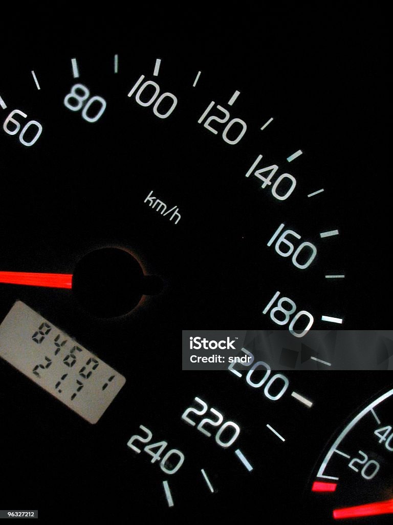 Velocímetro - Foto de stock de Carro royalty-free