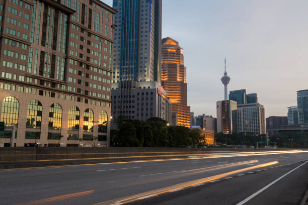 Kuala Lumpur skyline with KL Tower