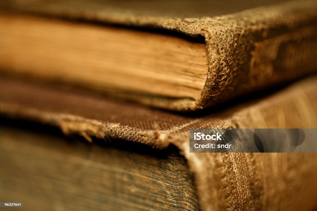 Vecchi libri - Foto stock royalty-free di Ambientazione interna