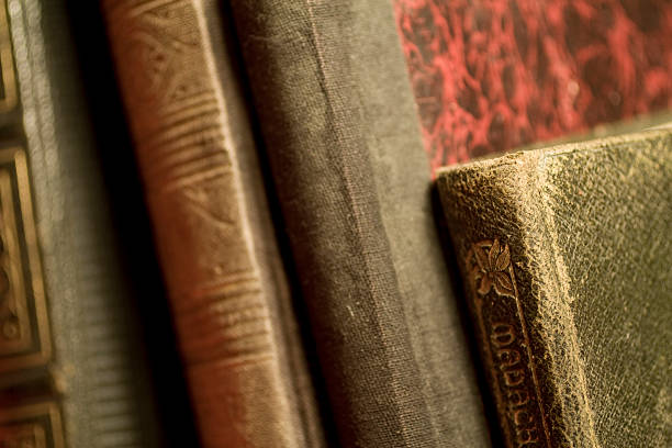 istock Row of old books 96327808