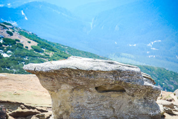 Amazing rocks in Carpathian Mountains