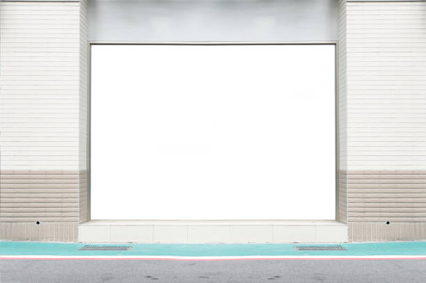 istock Shop Boutique Store Front with Big Window and Place for Name 963280024