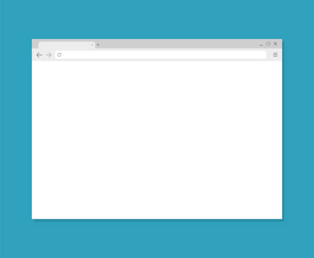 ブラウザー ウィンドウ。フラット スタイルのブラウザー。ベクトル ベクトル - ウェブテンプレート点のイラスト素材／クリップアート素材／マンガ素材／アイコン素材