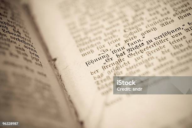 Antique Book Stock Photo - Download Image Now - Literature, German Culture, Gothic Style