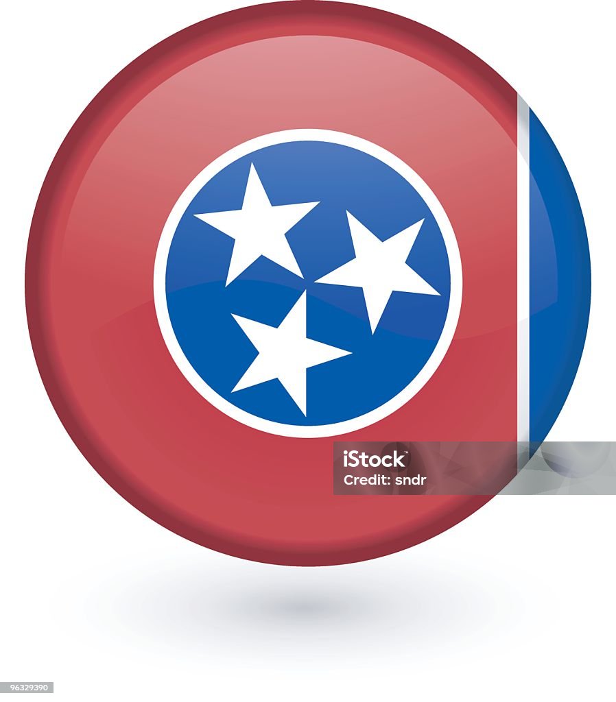 Flaga Tennessee - Grafika wektorowa royalty-free (Bez ludzi)