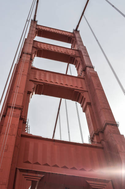 istock Up Close At the Golden Gate Bridge in San Francisco 963294676