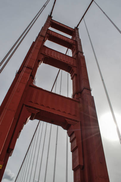 istock Up Close At the Golden Gate Bridge in San Francisco 963294680