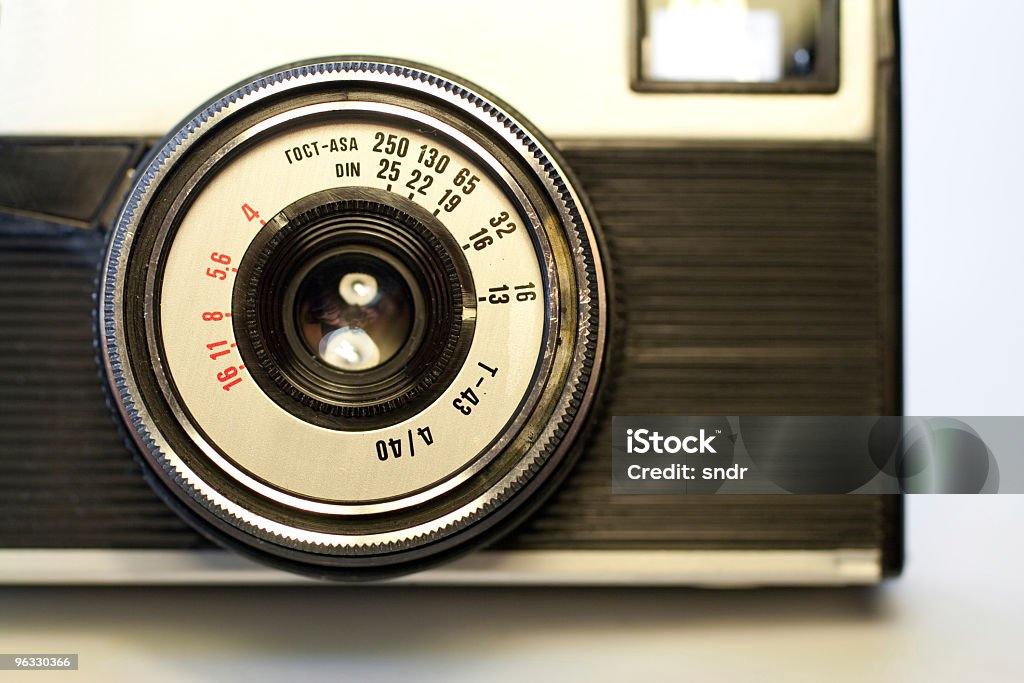 Antiga Câmera de 35 mm - Royalty-free 1970-1979 Foto de stock