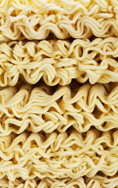 istock Raw asian instant noodles 963308870