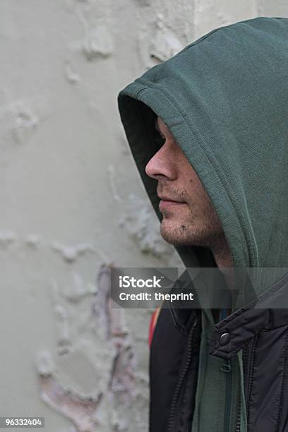 Hooded Charakter Stockfoto und mehr Bilder von Männer - Männer, Spuk, Stoppelbart