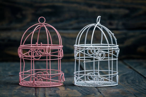 istock White and Pink Wrought Iron Candle Holders 963327614