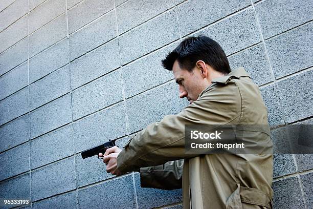 Going Down The Alley Stock Photo - Download Image Now - City Life, Sniper, Adult