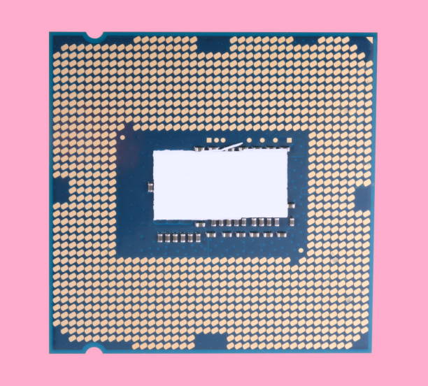 istock central Processor unit isolated on pink background at dry sunny day 963333942