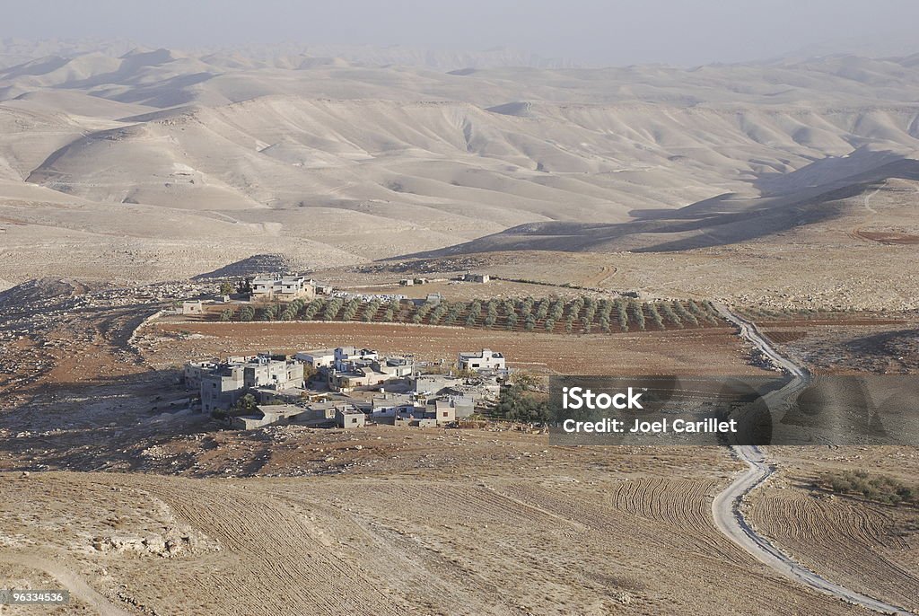 Palestino village no Deserto da Judeia perto de Belém - Foto de stock de Belém royalty-free