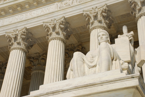 Statue at U.S. Supreme Court