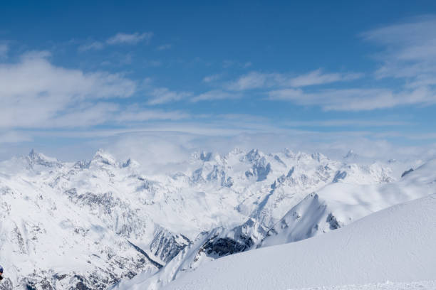 istock The peaks of the great Caucasian ridge 963355284