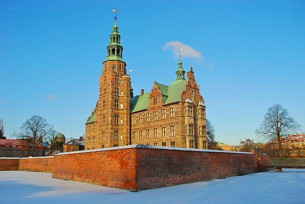 istock Rosenborg castle with the snow 96335674