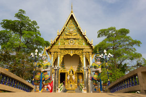 istock Wat Plai Laem Temple in Koh Samui, Thailand 963361536