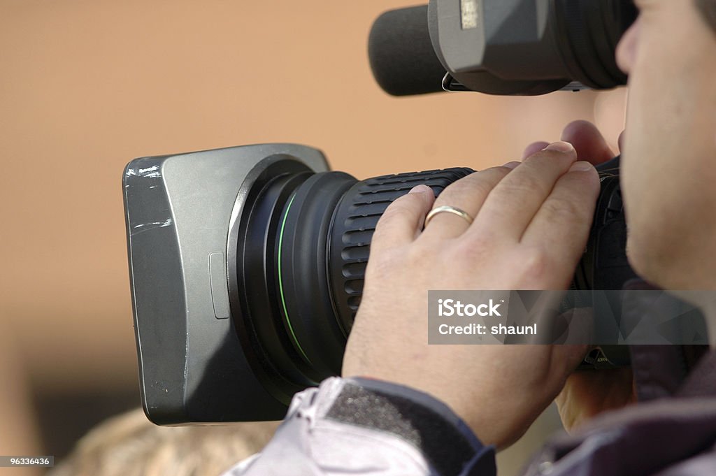 Cameraman - Foto stock royalty-free di Adulto