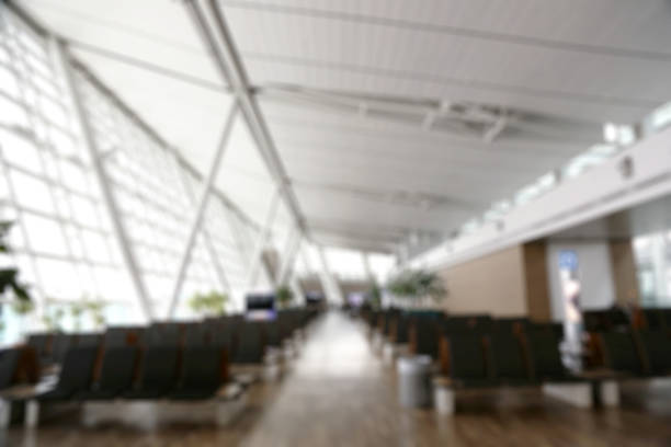 istock blur background of airport 963371890