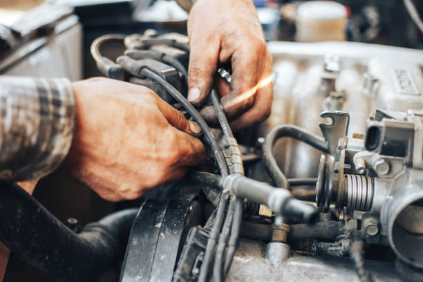 istock dirty hands of auto mechanic reparing car 963374230