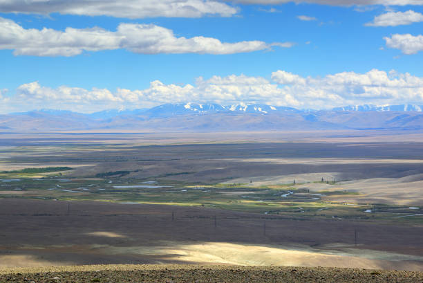 istock landscape with river valley in Altai mountains 963374766