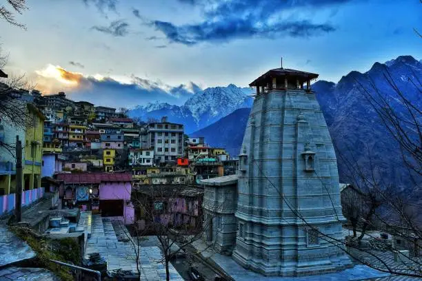 Beautiful small town in Joshimath