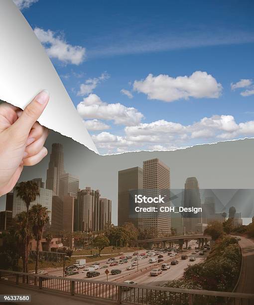 Smog Rip Stock Photo - Download Image Now - Carbon Dioxide, City Of Los Angeles, Smog