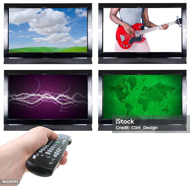 Tvjunkie Stockfoto und mehr Bilder von Fernseher - Fernseher, Variation, Fernbedienung