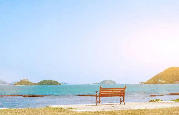 istock Beautiful nature sea summer lonely background 963385090