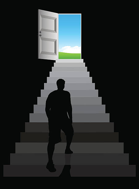 Bекторная иллюстрация Дверной проём
